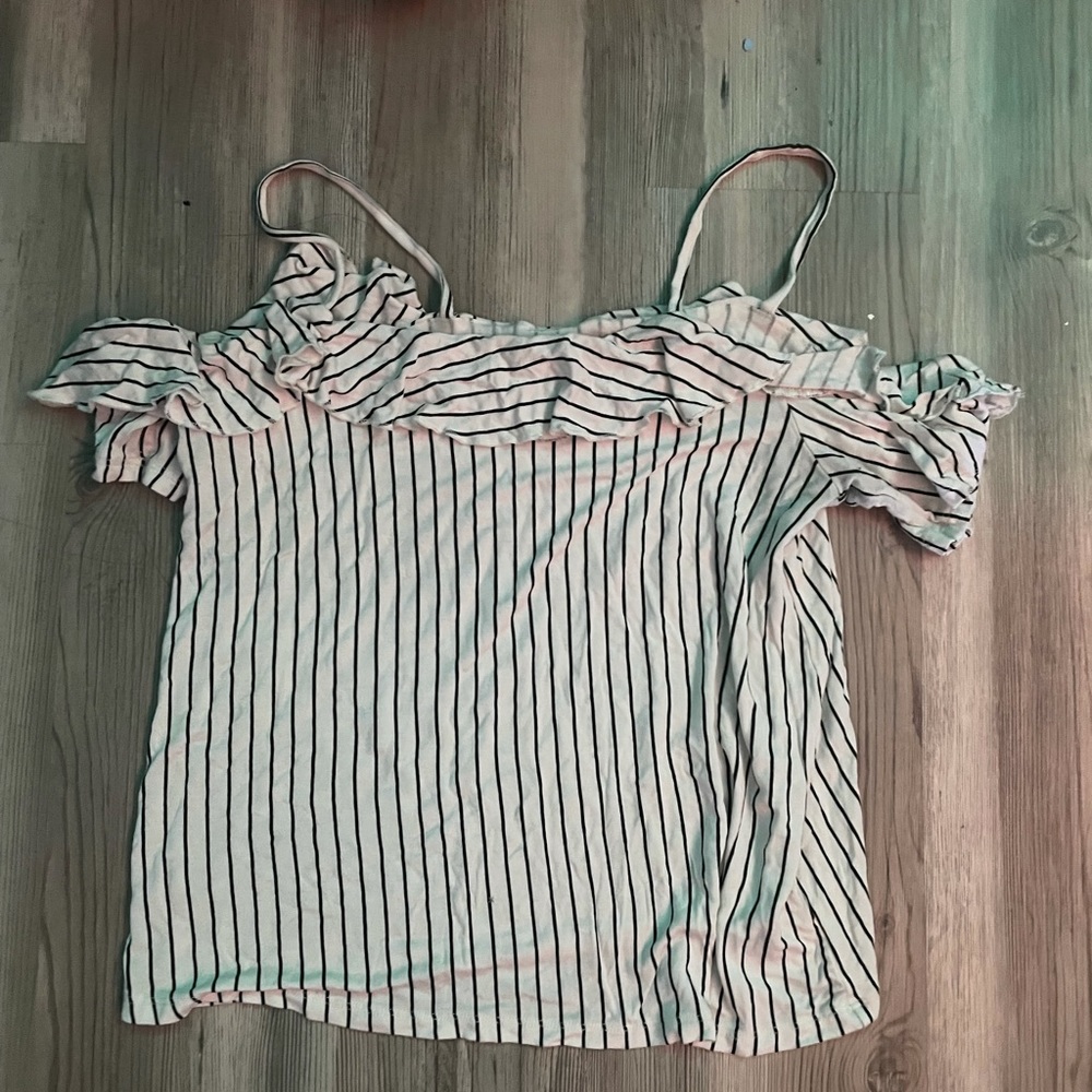 Soft and Sexy American Eagle Off the Shoulder Top